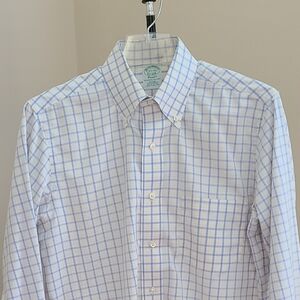 Brooks Brothers Classic Non-Iron 100% American Supima Cotton 15.5-35